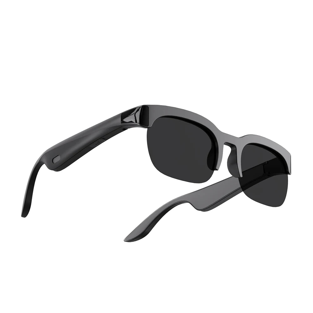 APWIKOGER Smart Glasses AI Translator Bluetooth Sunglasses With UV Protection