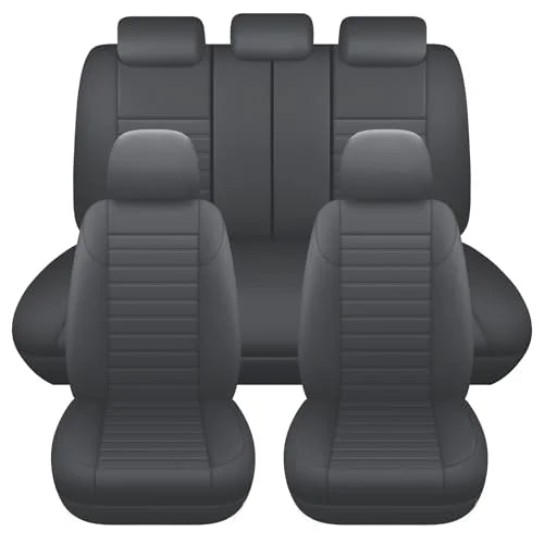 PU Leather Car Seat Covers Universal Fit Waterproof Breathable