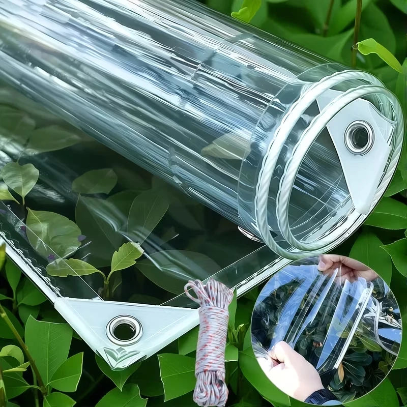 NONECN Heavy Duty Waterproof Vinyl Tarp With Grommets