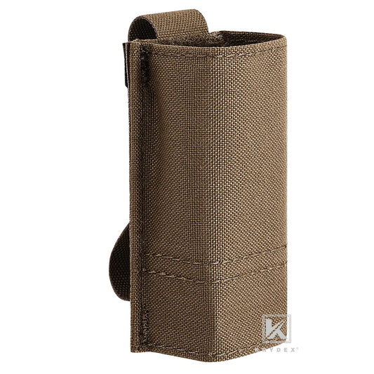 KRYDEX Tactical 9mm Pistol Magazine Pouch With MOLLE Kydex Insert