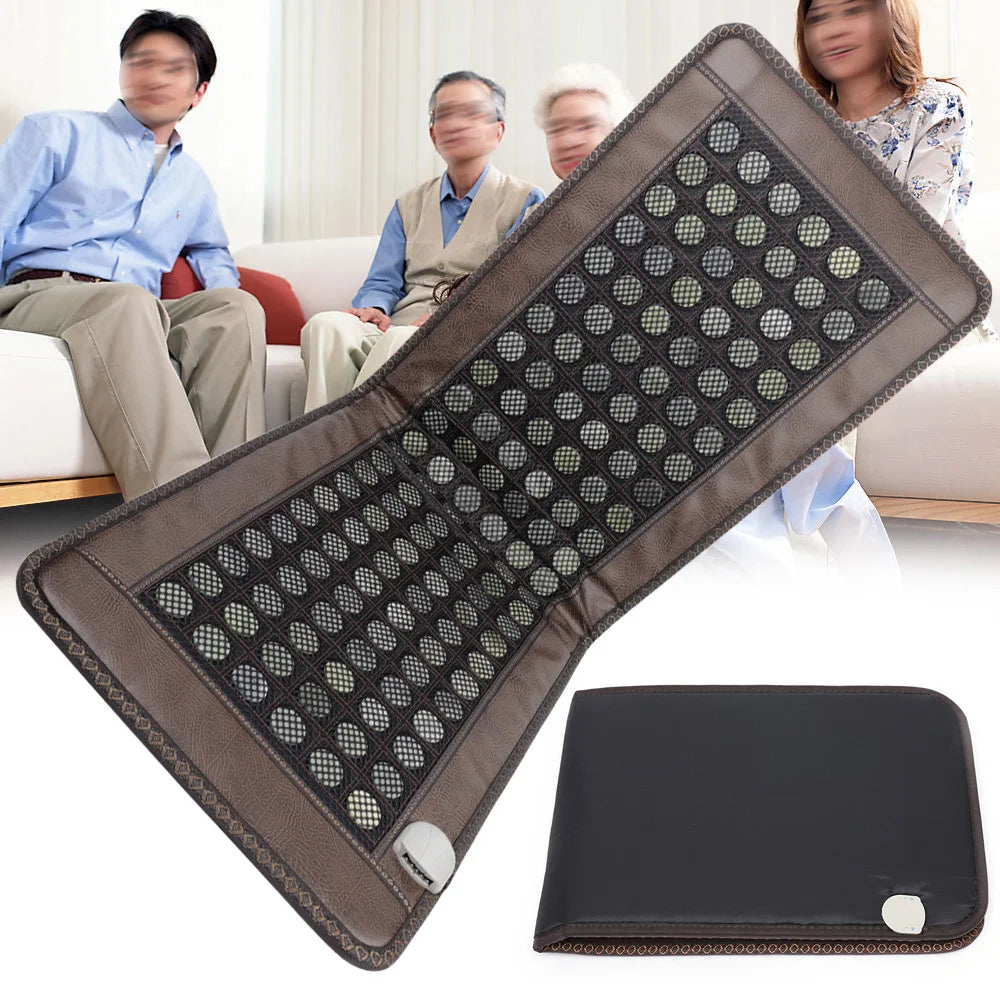 Bymaocar Far Infrared Jade Tourmaline Heating Pad For Whole Body