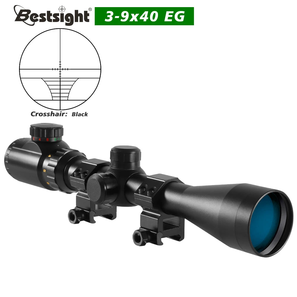 Nabila Riflescope With Mil Dot Illumination And Mounts