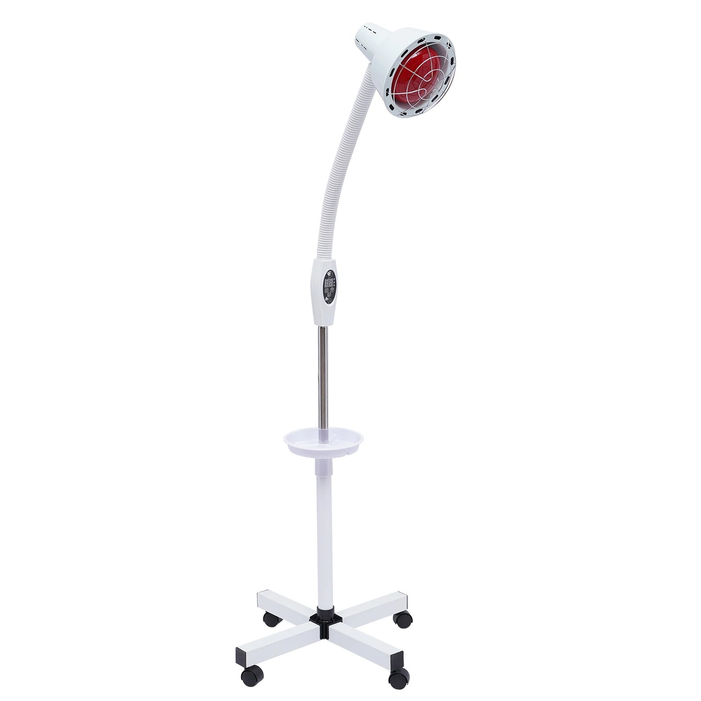 Bymaocar 275W Infrared Heat Lamp With Flexible Arm 110V