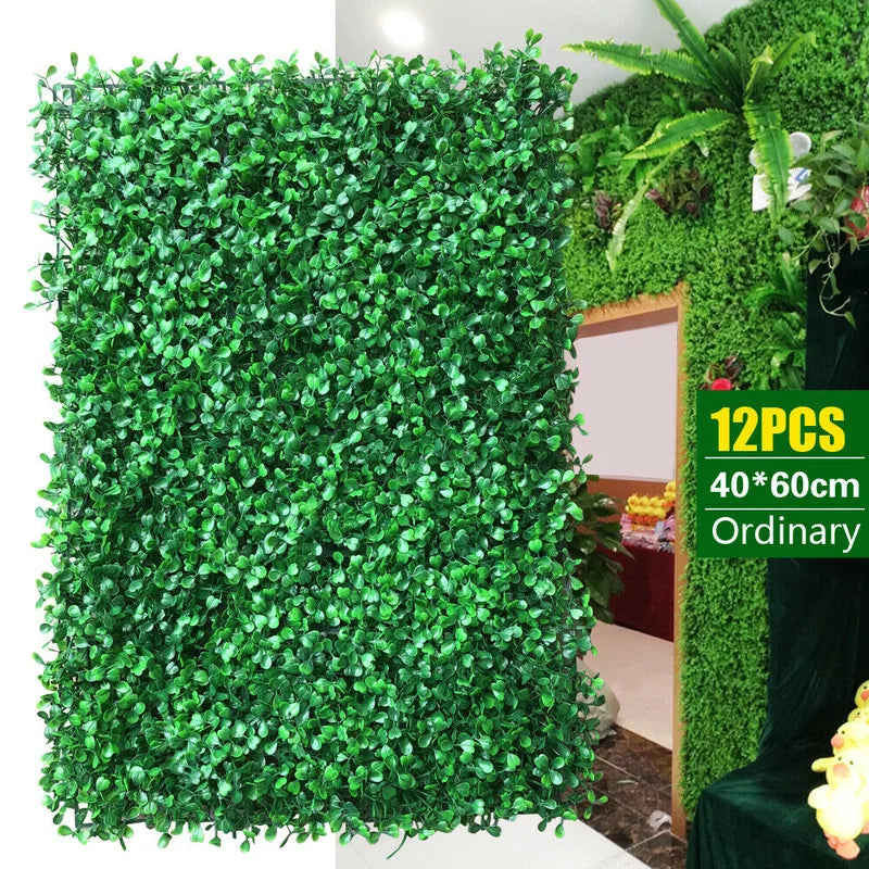 NONECN Artificial Hedge Panels for Outdoor Garden Decor