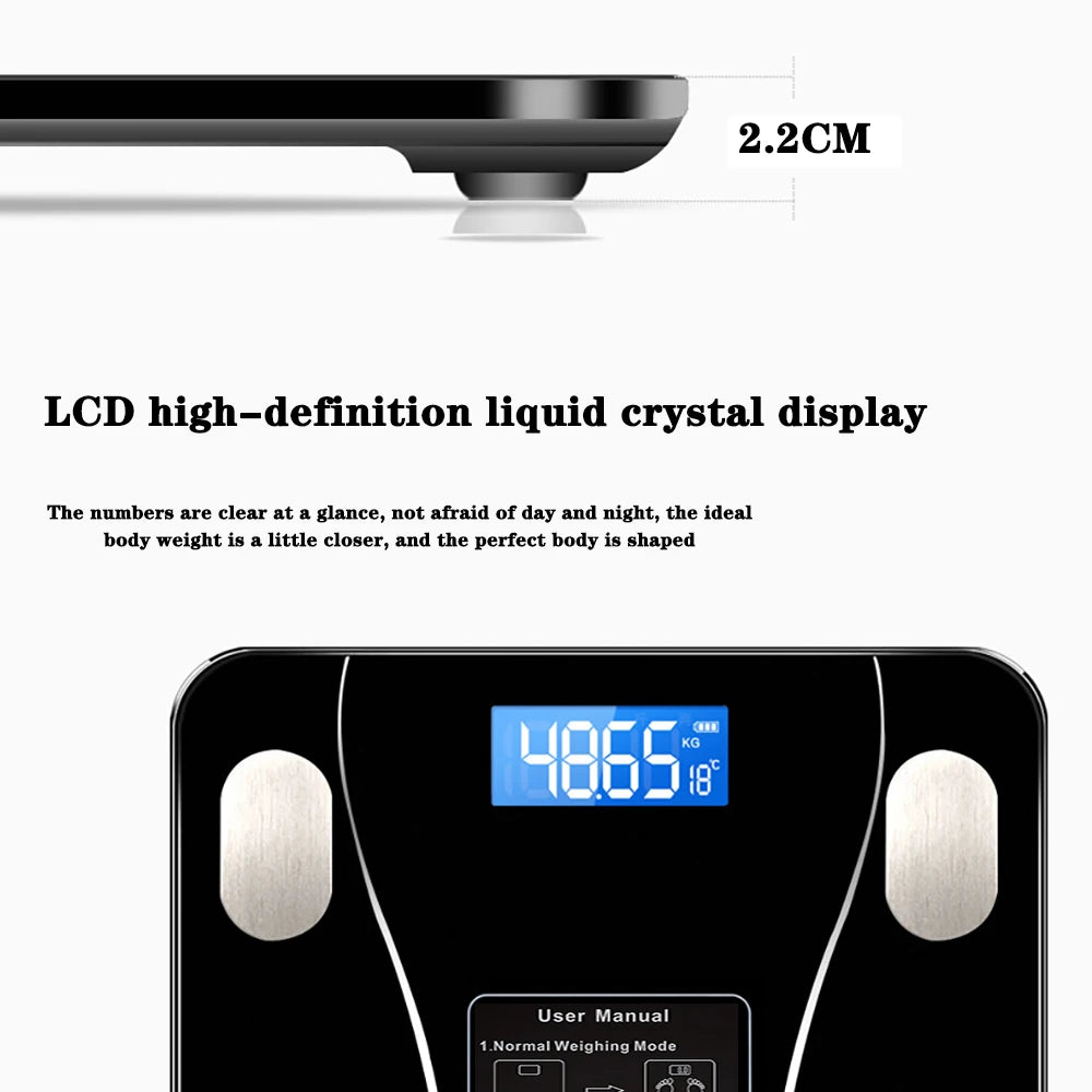 AEHOME Smart Body Fat Scale Bluetooth App