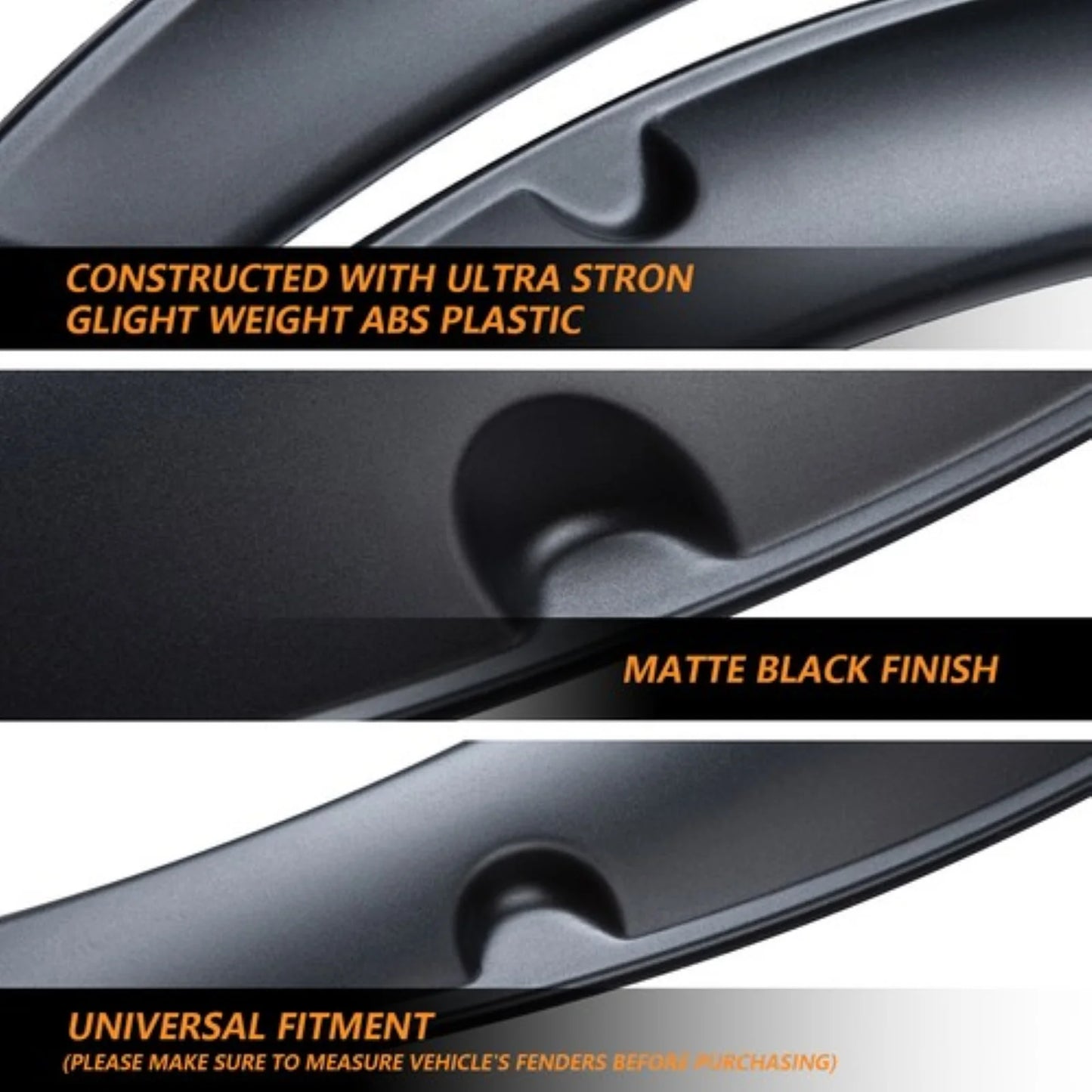 Kia Optima Fender Flares ABS Wheel Arch Body Kit Durable
