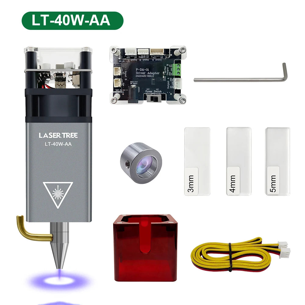 Laser Tree 10W Laser Module with Air Assist for Engravers