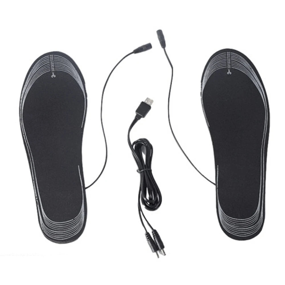 Shunmaii Unisex Electric Heated Insoles Adjustable Temperature