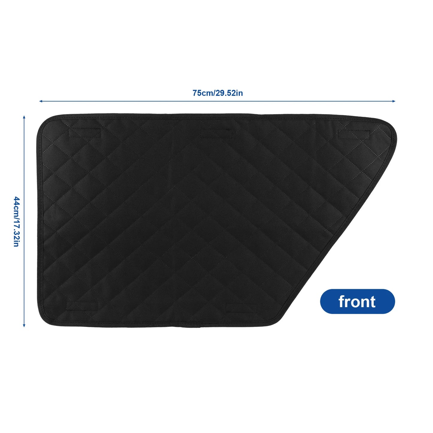 Nylon Waterproof Car Door Cover For Pets 2 Pack Anti Scratch Interior Protector