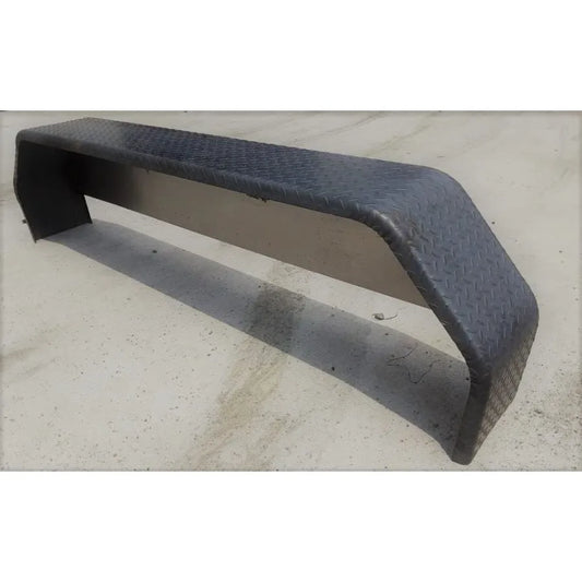 XMSJ Tandem Double Break Treadplate Trailer Fender Backplate Heavy Duty