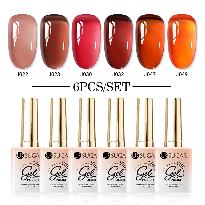 UR Sugar Gel Nail Polish Semi Permanent Soak Off UV