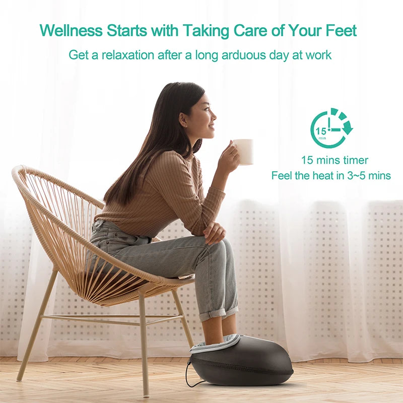 Medcursor Shiatsu Foot Massager With Heat And Relaxation