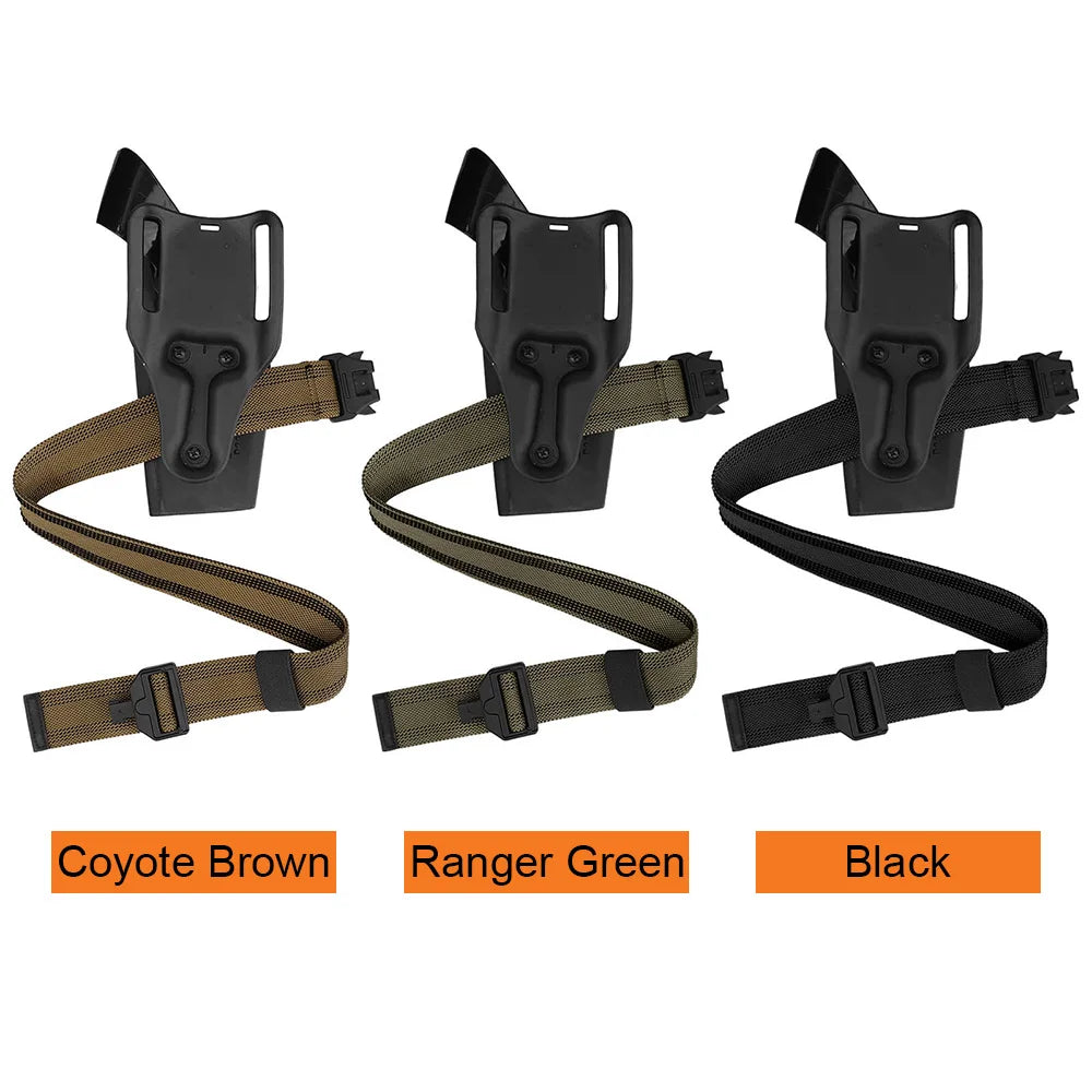 KRYDEX Tactical Leg Strap Magnet Quick Release Holster