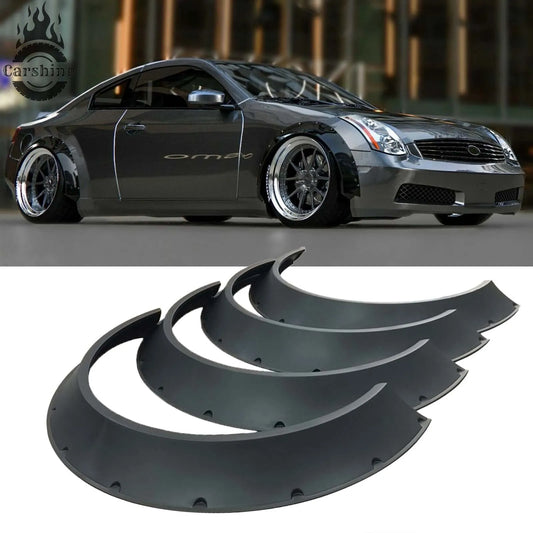 Concave Fender Flares Bolt-On Wheel Arches For Infiniti G35 G37