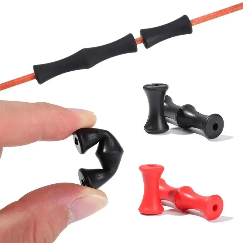 Hunting Archery Recurve Bowstring Finger Guard Soft Silicone Protector
