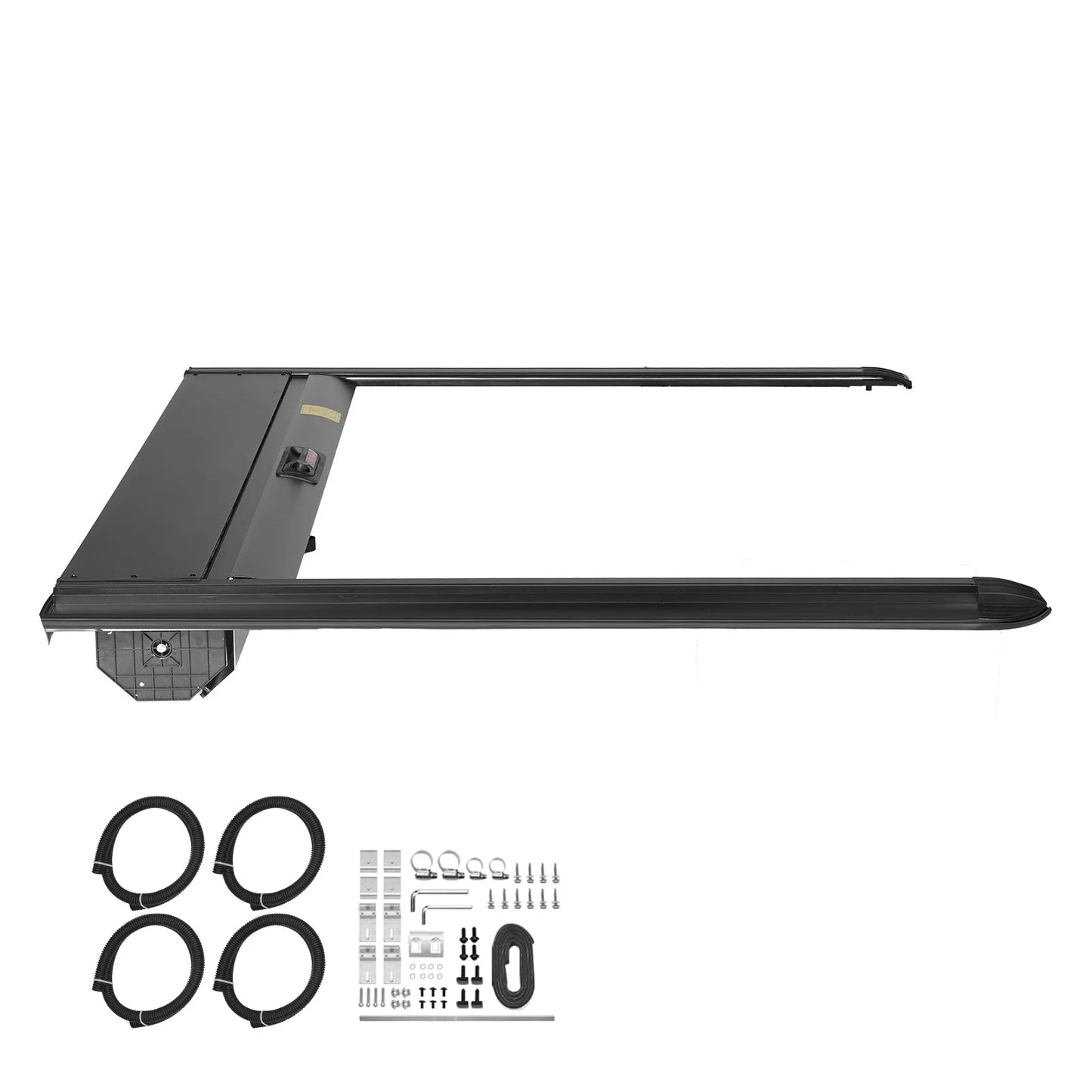 Retractable Tonneau Cover for Ford F150 Crew Cab Aluminum