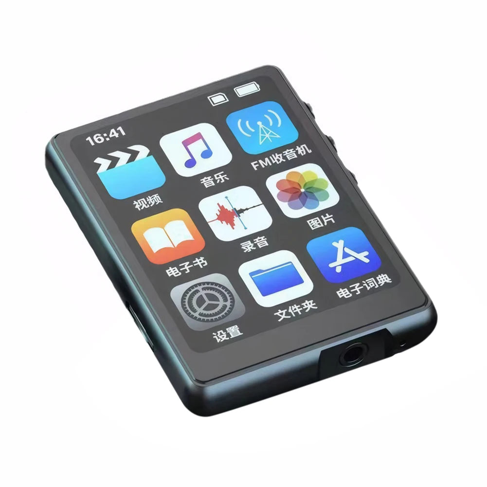 APWIKOGER HiFi MP3 MP4 Player With Full Touch Screen Bluetooth FM Ebook Recorder