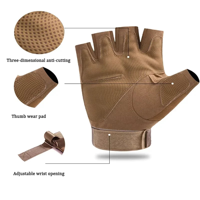 Full Finger Tactical Gloves For Hunting Hiking Cycling Motorcycle Riding
