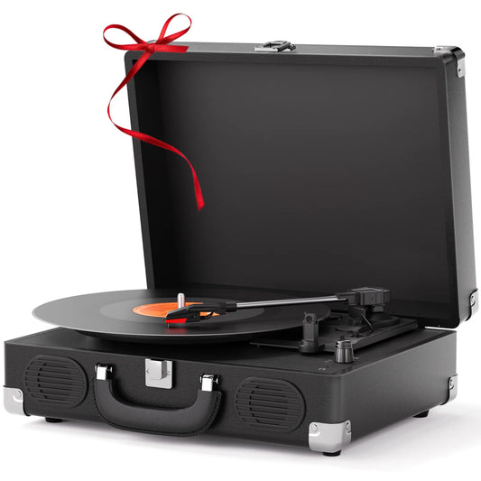 Maio S100 Belt Driven Vintage Turntable With Built In Speakers