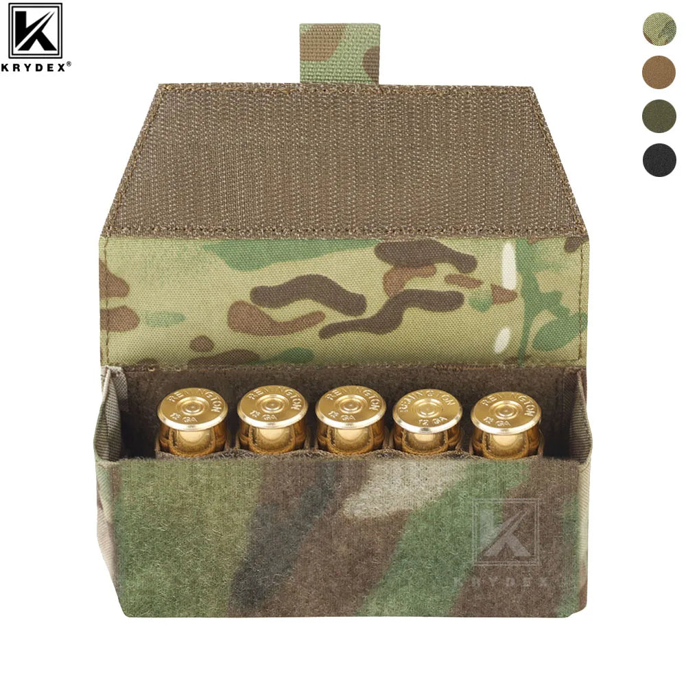 KRYDEX MOLLE Shell Ammo Pouch Cellphone Holder Belt Bag