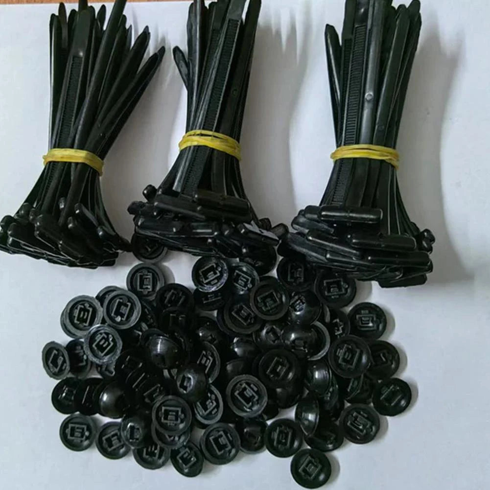 Nylon Heavy Duty Self Locking Cable Tie Straps Universal Buckle