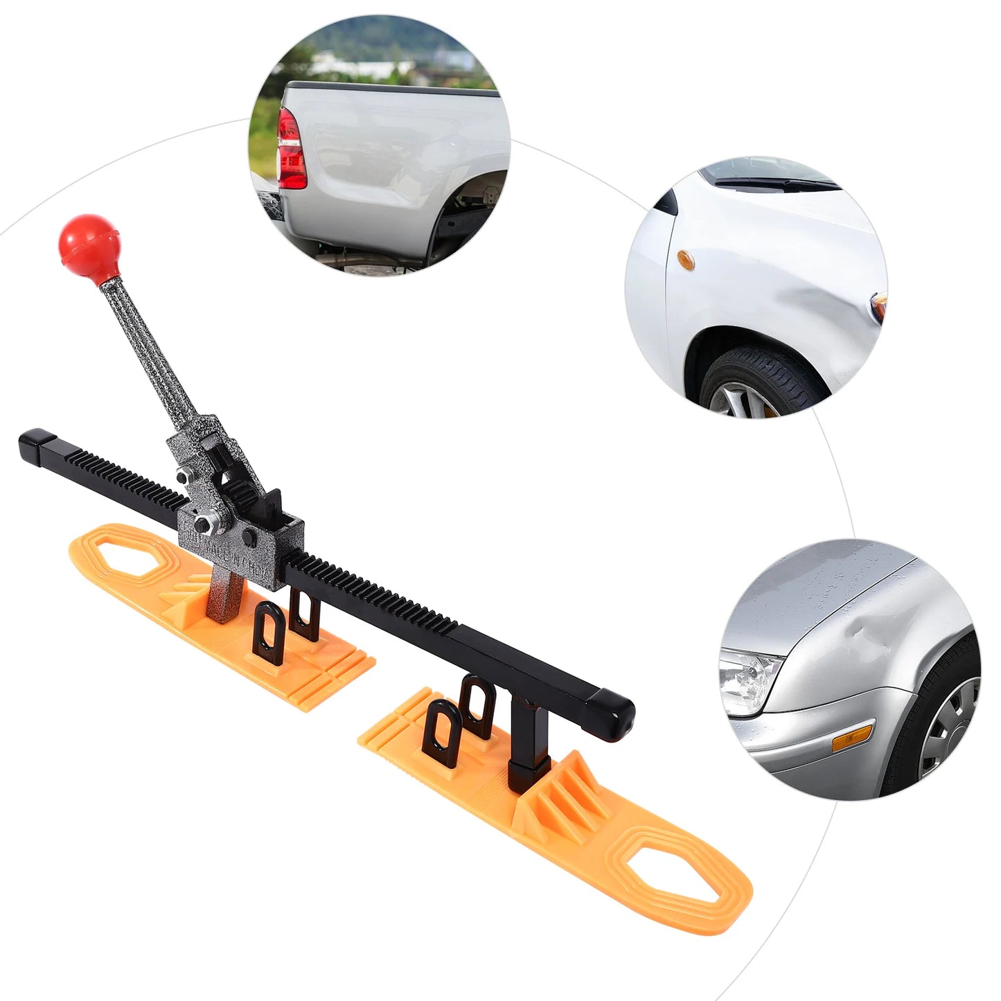 Car Dent Repair Tool With Long Handle Manual Puller
