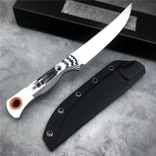 DIY Supplies Meatcrafter Fixed Blade Knife D2 With G10 Handle