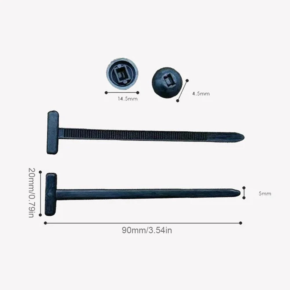 Nylon Heavy Duty Self Locking Cable Tie Straps Universal Buckle