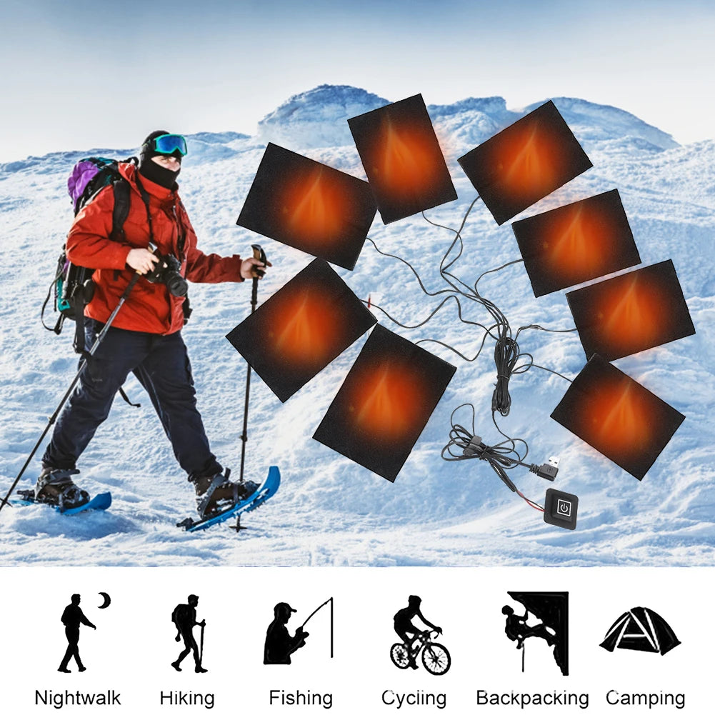 Shunmaii USB Clothes Heater Pad With 3 Gear Adjustable Temperature