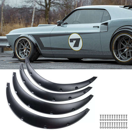 Ford Mustang Universal Fender Flares Bolt On Extra Wide Arches