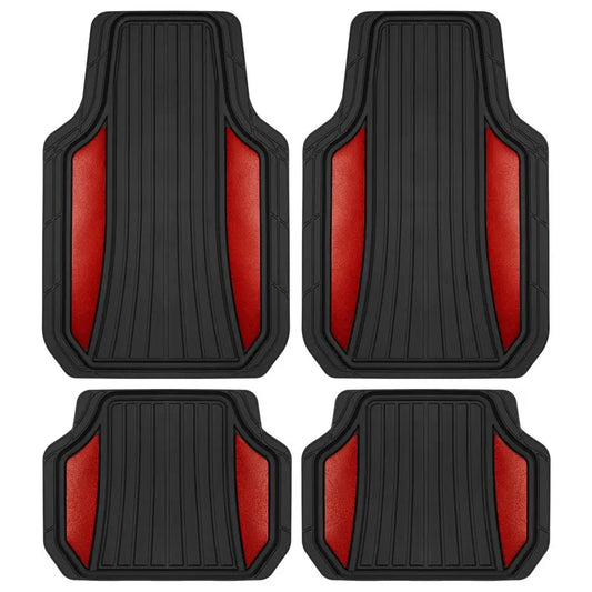 All Weather Rubber Car Floor Mats Full Set