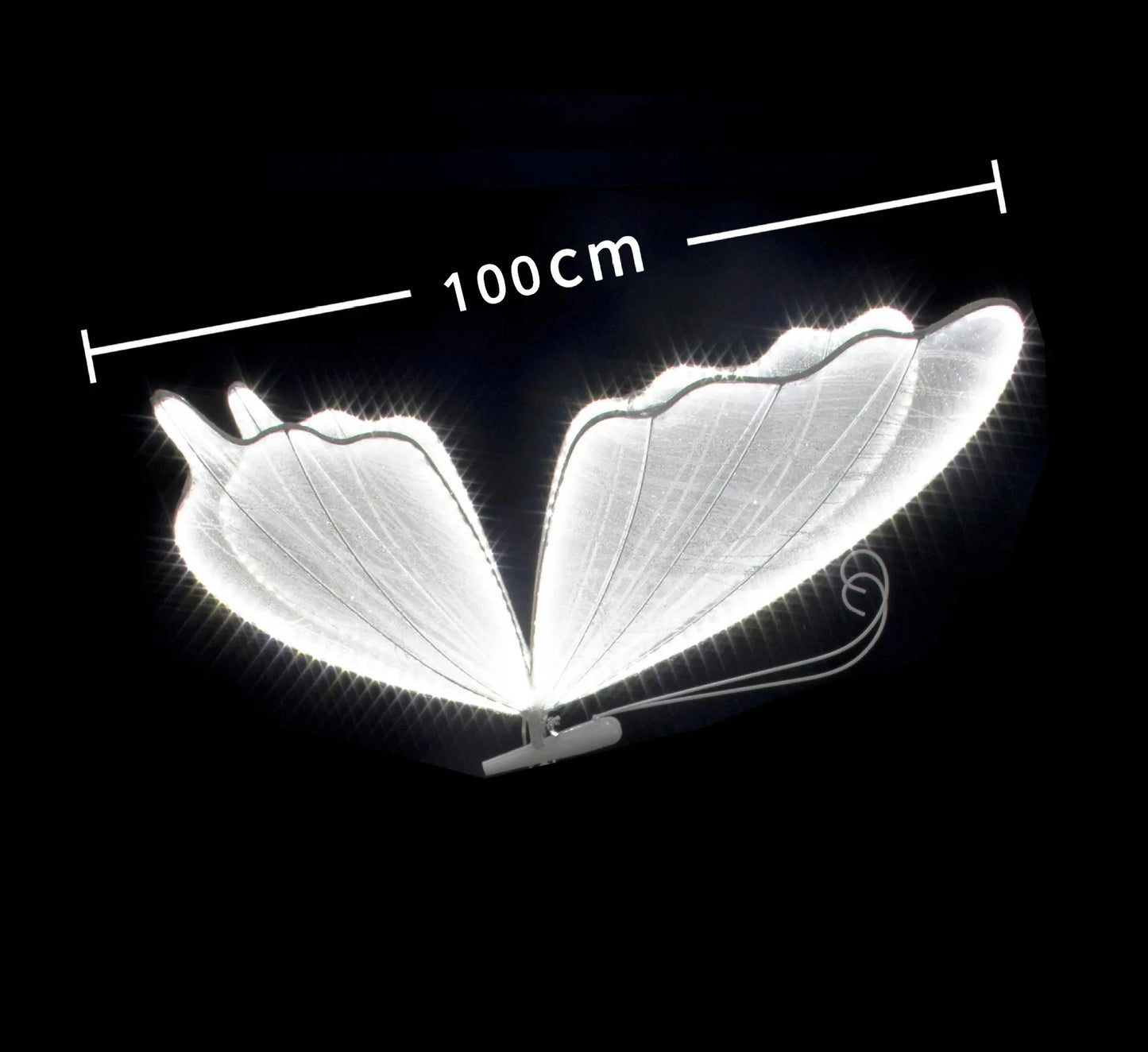 Romantic Butterfly LED Lace Ceiling Light For Wedding Decor