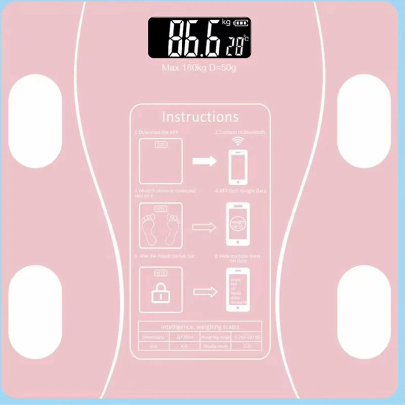 AEHOME Smart Body Fat Scale Bluetooth App