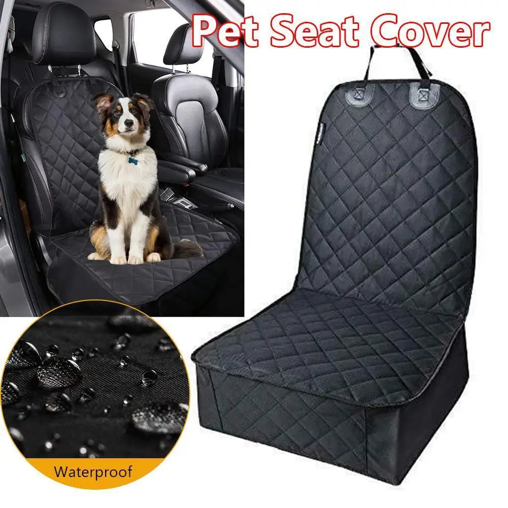 Shunmaii Waterproof Dog Car Front Seat Cover Non Slip