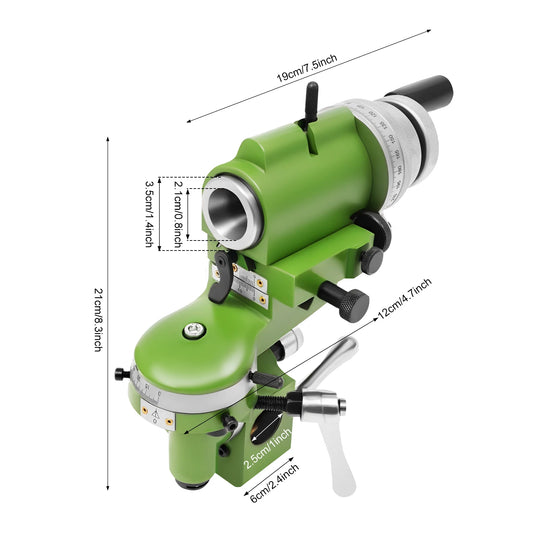 NONEDIY U2 Universal Grinding Machine Holder Precise Angle Adjustment