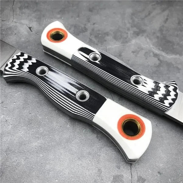 DIY Supplies Meatcrafter Fixed Blade Knife D2 With G10 Handle