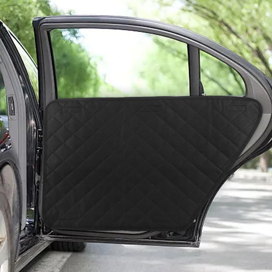 Nylon Waterproof Car Door Cover For Pets 2 Pack Anti Scratch Interior Protector