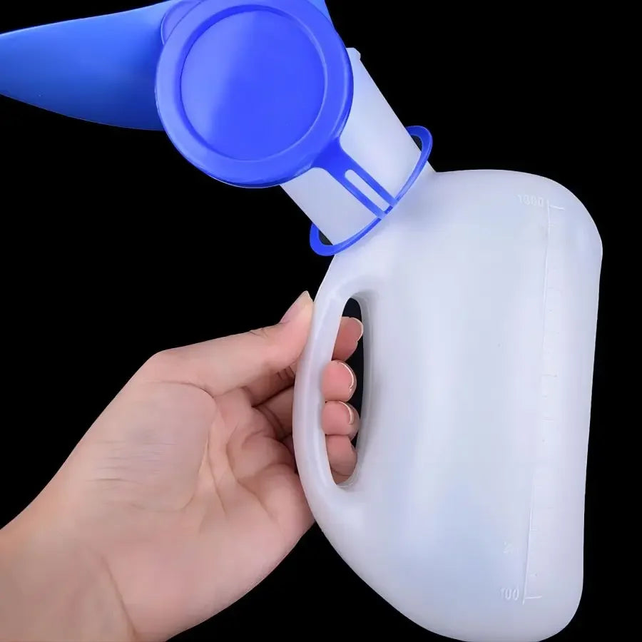 Portable Urinal for Travel and Outdoor Use in Emergency Vehicles