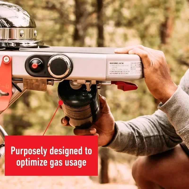 Weber Traveler Portable Gas Grill for Ultimate On-The-Go Grilling