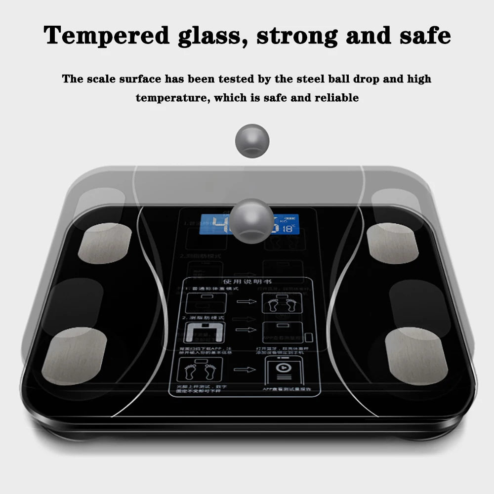 AEHOME Smart Body Fat Scale Bluetooth App