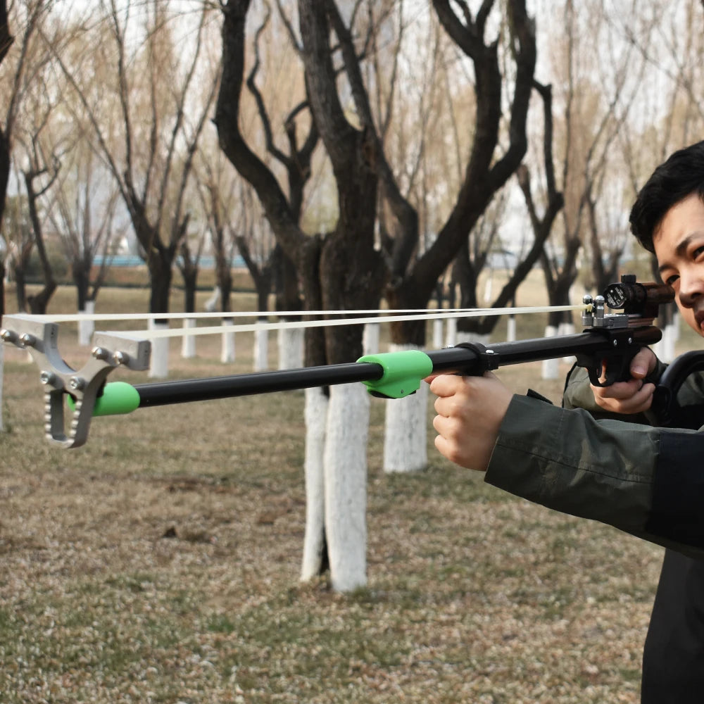 Piaoyu Outdoor Telescopic Slingshot With Laser Sight Hunting Kit