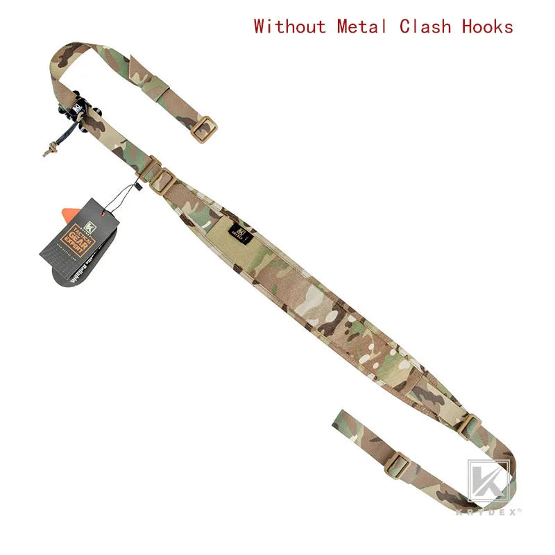 KRYDEX Tactical Modular Slingster Gun Strap 2 Point Removable Padded