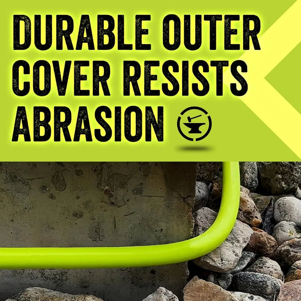 Garden Hose All Weather Lightweight Flexible With Leak Free Connections