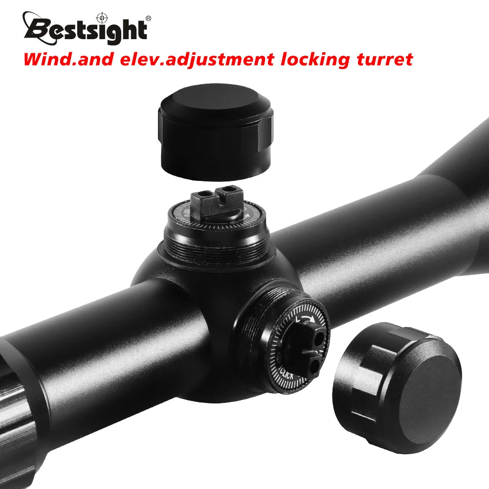 Nabila Riflescope With Mil Dot Illumination And Mounts