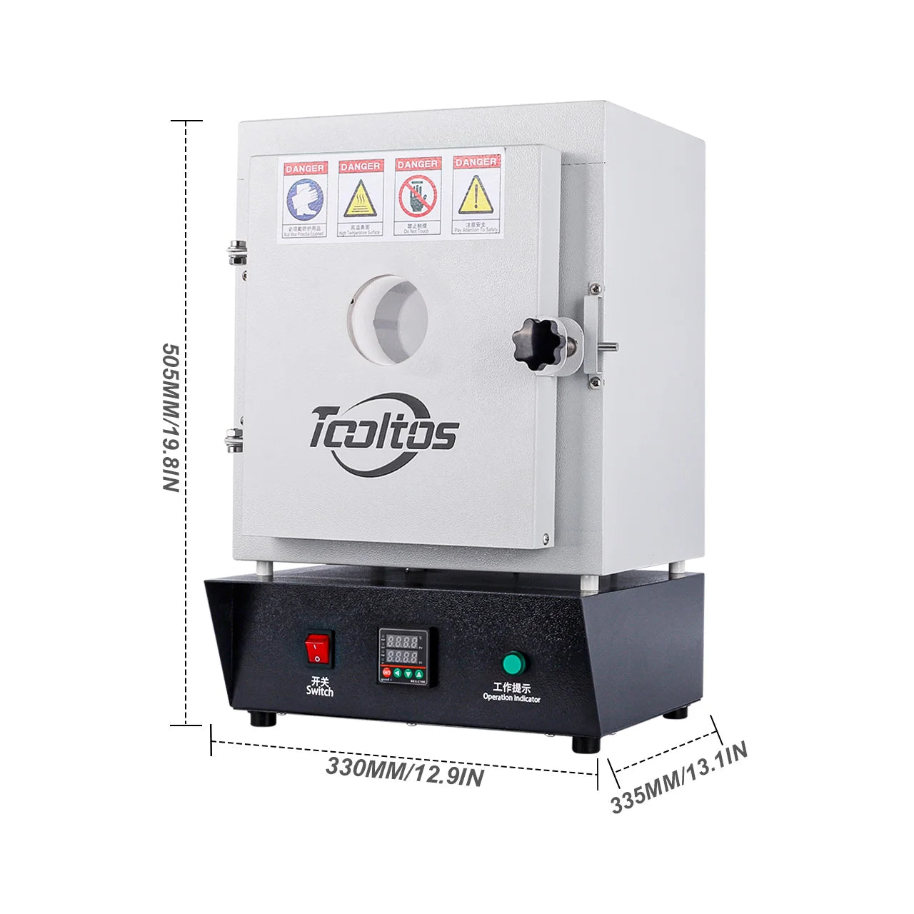 1150C Jewelry Thermostatic Oven Burnout Furnace Window Type