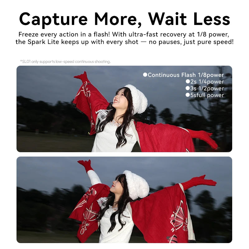 VIJIM Spark Lite LED Camera Light For DSLR And Vlogging