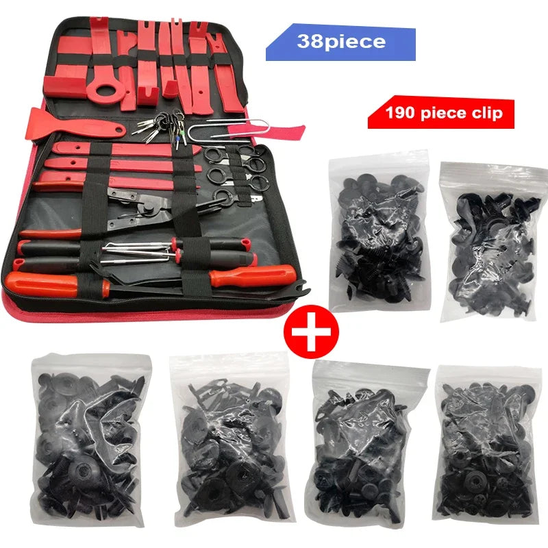 JOIGVFNH Car Interior Disassembly Kit 38Pcs Trim Removal Tool Set
