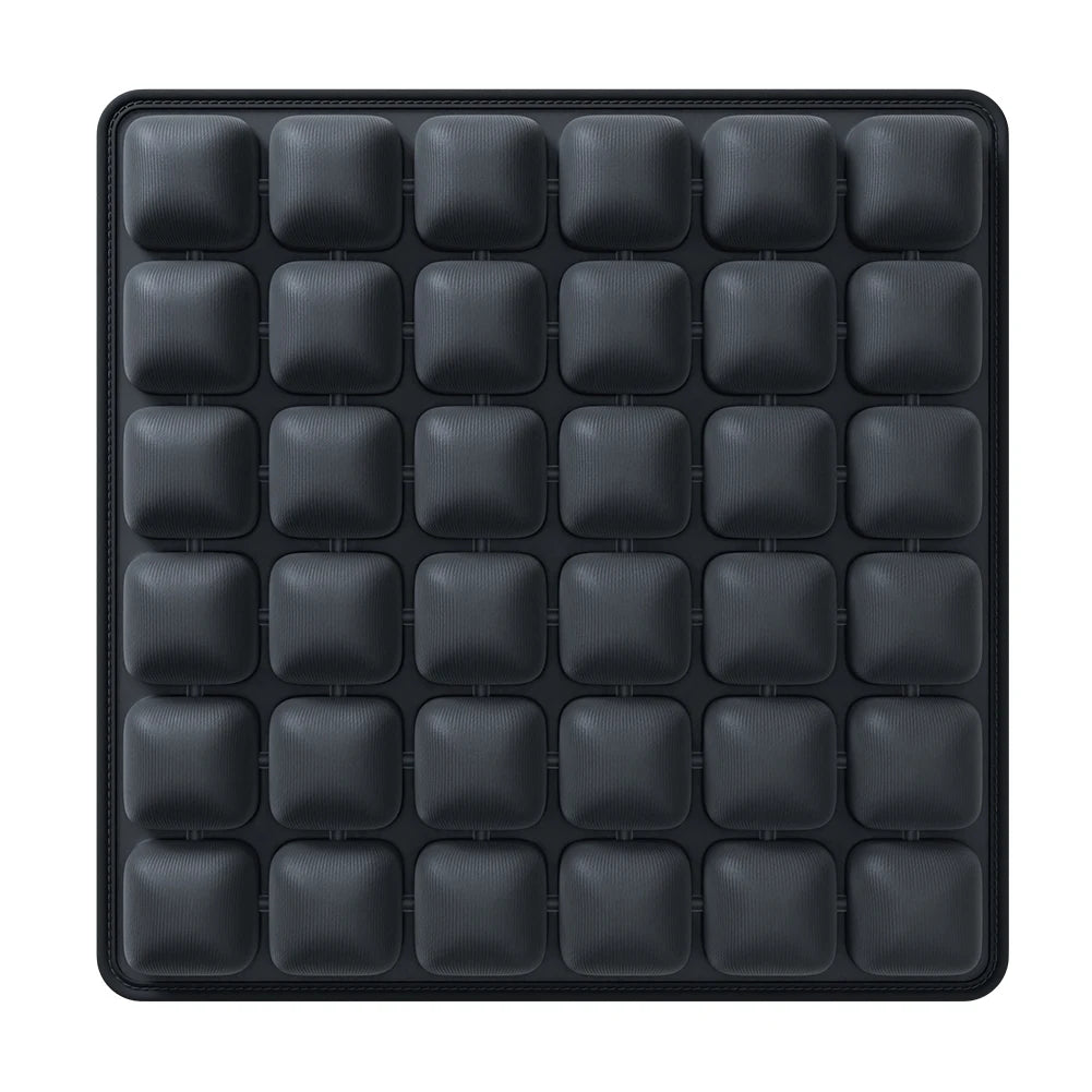 Inflatable Seat Cushion With Storage Bag For Office Chair Wheelchair
