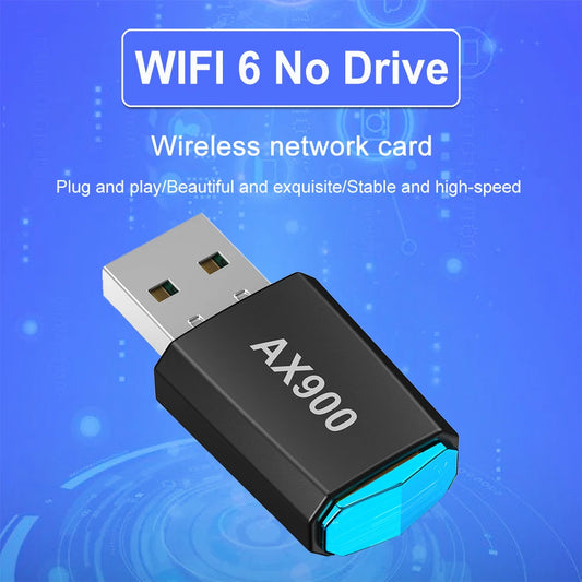 Shunmaii AX900 Wireless USB WiFi Dongle Dual Band 900Mbps