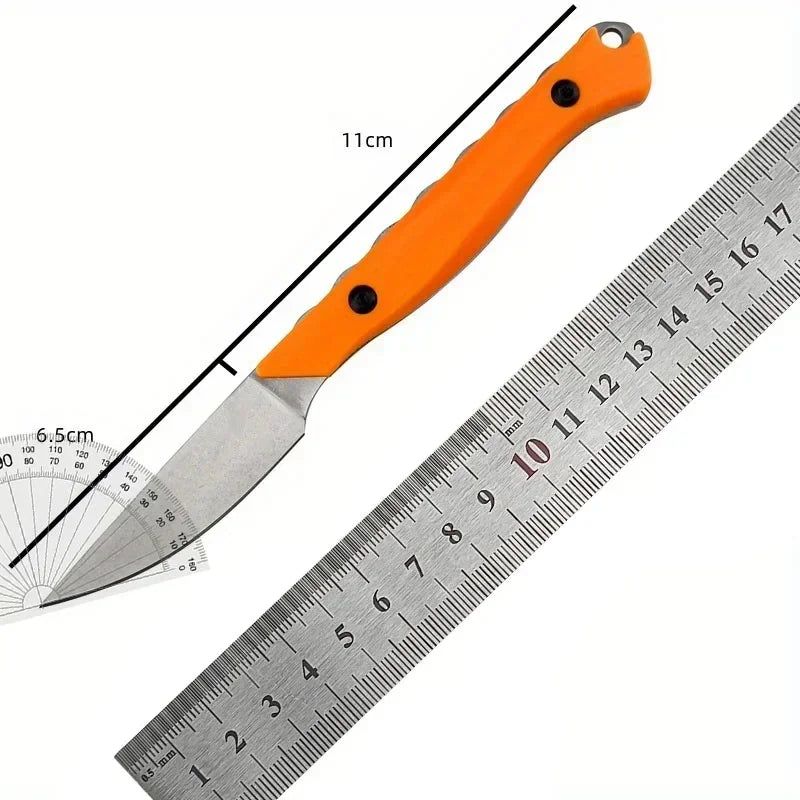 NONEDIY BM 15700 Fixed Blade Knife CPM-154 Santoprene Handle Outdoor